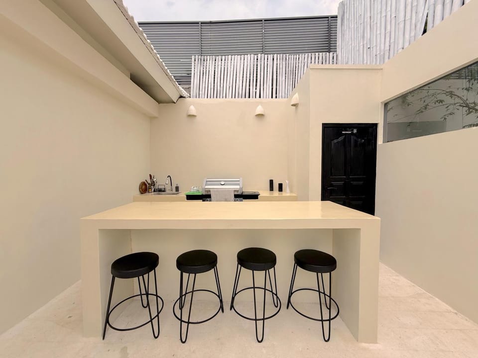 Spacious modern 2 BR villa private pool in Canggu Villa in North Kuta