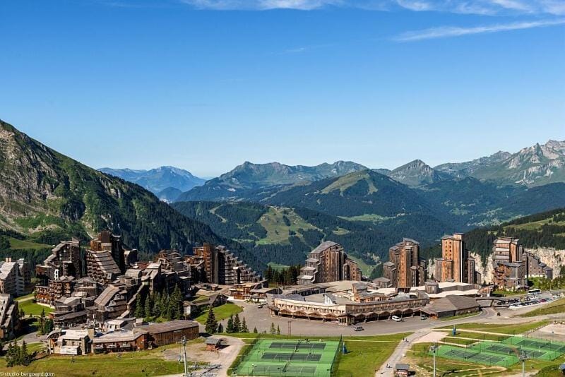 Natural landscape, Mountain view