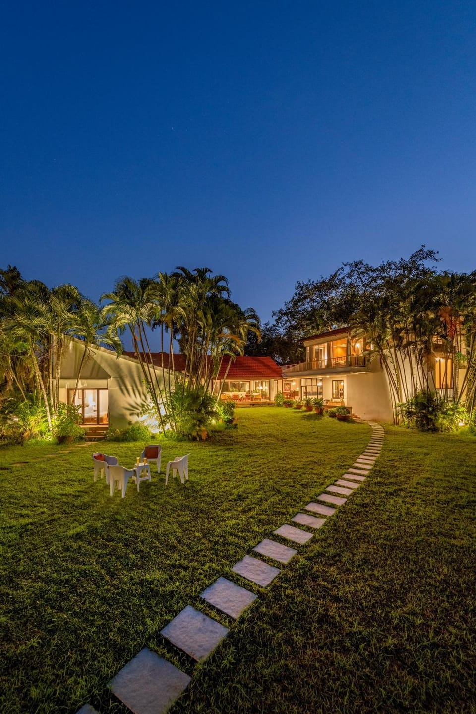 Property building, Garden, Garden view