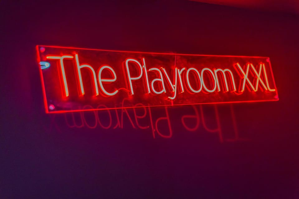 Playroom XXL Loft LOVE Room avec Espace spa Terrasse vue sur les toits Salle de jeux pour adultes Libourne centre 10 min de St Emilion Proche Bordeaux Villa in Fronsac
