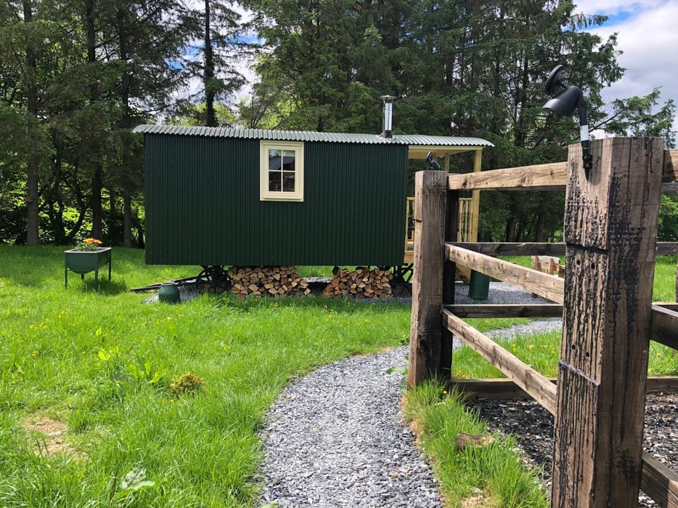 Property building, Garden view
