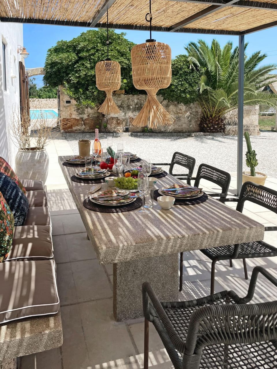 Patio, Balcony/Terrace, Dining area, Garden view