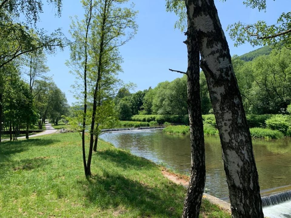 Nearby landmark, Spring, Day, Natural landscape, River view