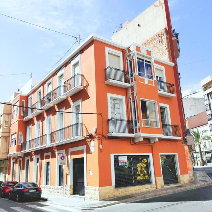 Property building, Off site, Day, City view, Street view