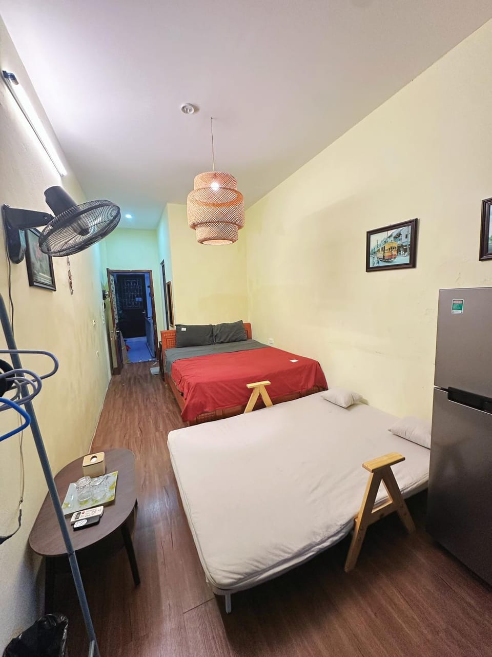 Bed, Bedroom, minibar