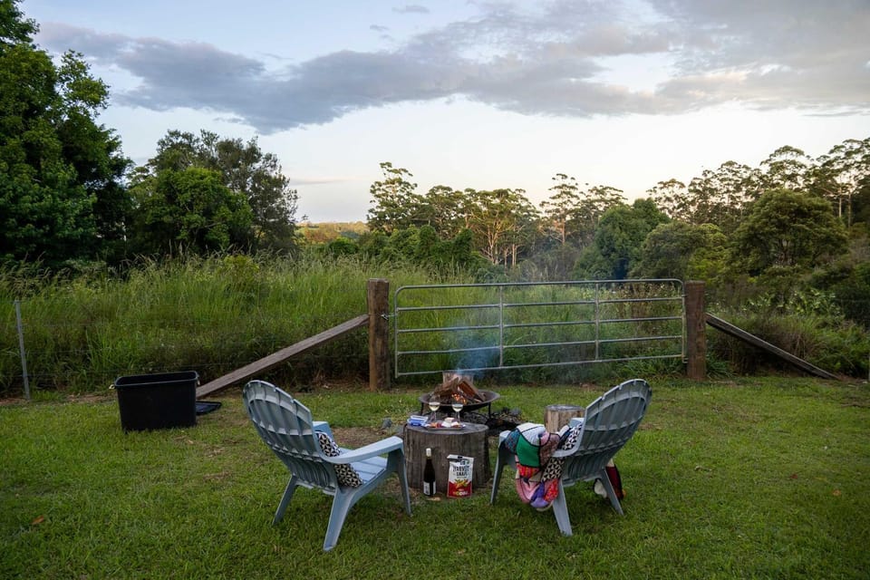White Jacaranda Tiny House by Tiny Away House in Maleny