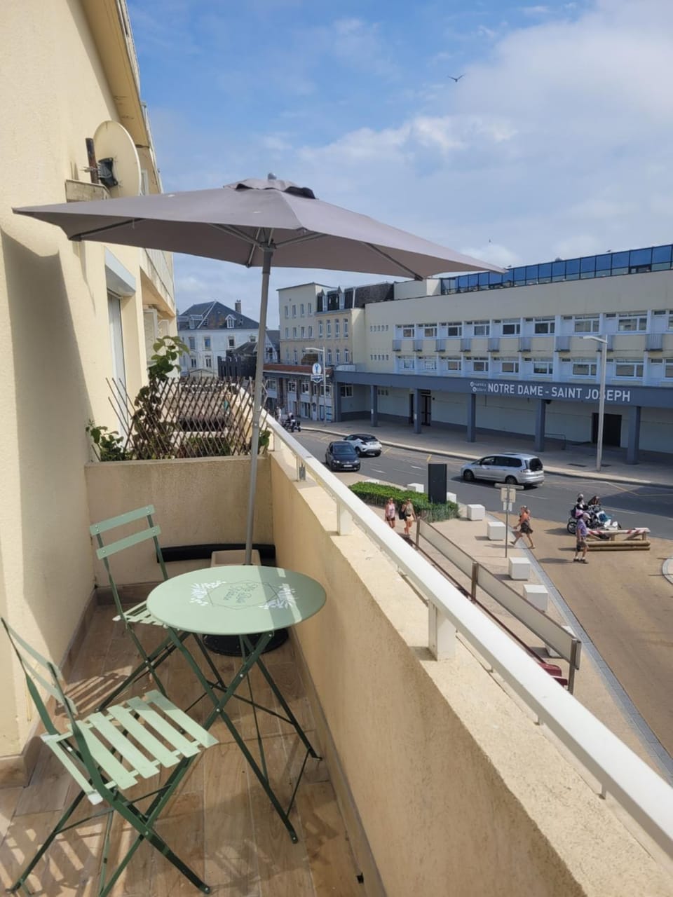 Appartement familial vue mer avec parking Apartment in Berck