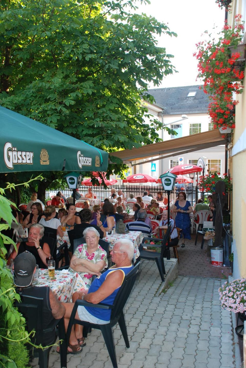 People, Balcony/Terrace, group of guests