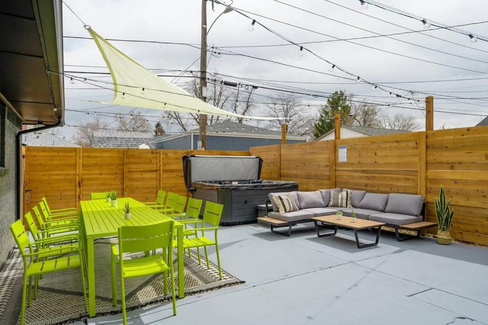 Wild West Disco Haus! Sleeps 12, Hot Tub + Gym! House in Wheat Ridge
