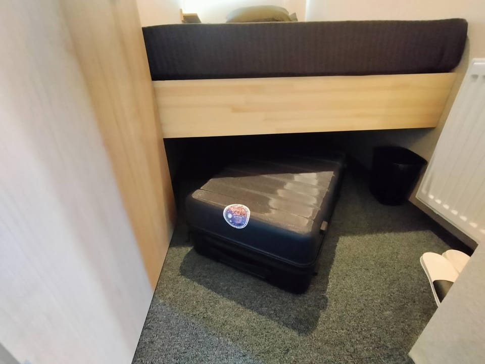 Bed, Photo of the whole room, Bedroom, storage
