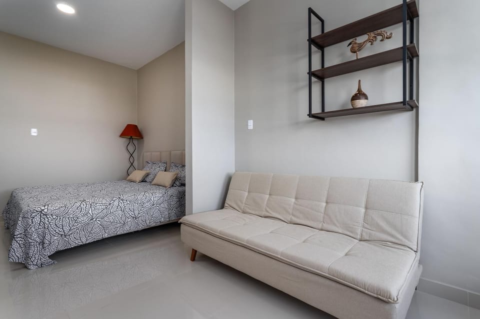 Bed, Photo of the whole room, Seating area, Bedroom