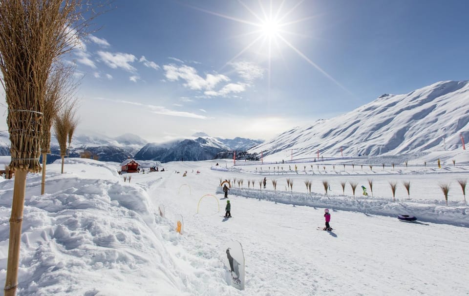 Winter, Skiing