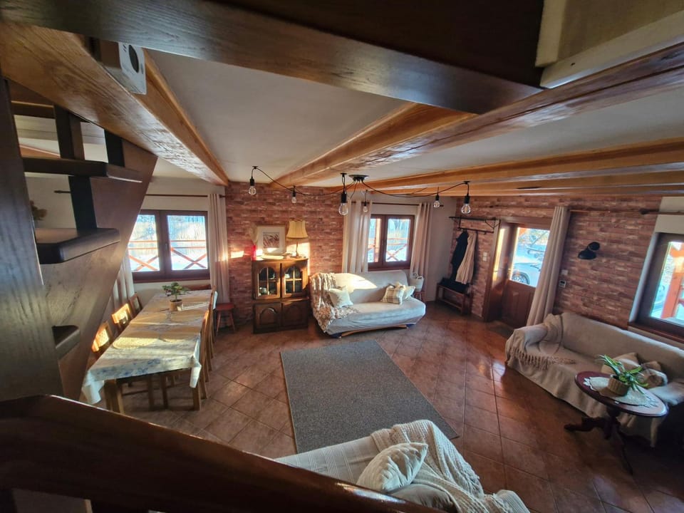 Domek Wypoczynkowy całoroczny U Agi z balią z jacuzzi i sauną House in Pomeranian Voivodeship