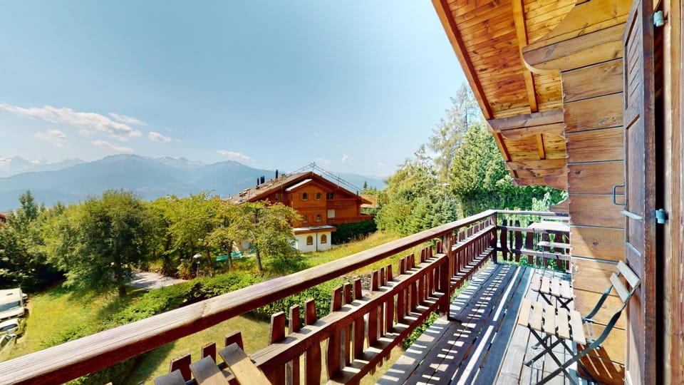 Natural landscape, Balcony/Terrace, Mountain view