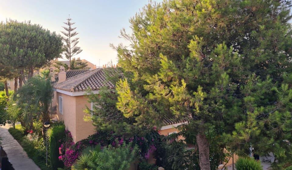 Property building, Off site, Garden view
