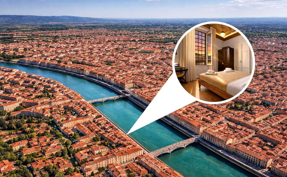 Bird's eye view, River view