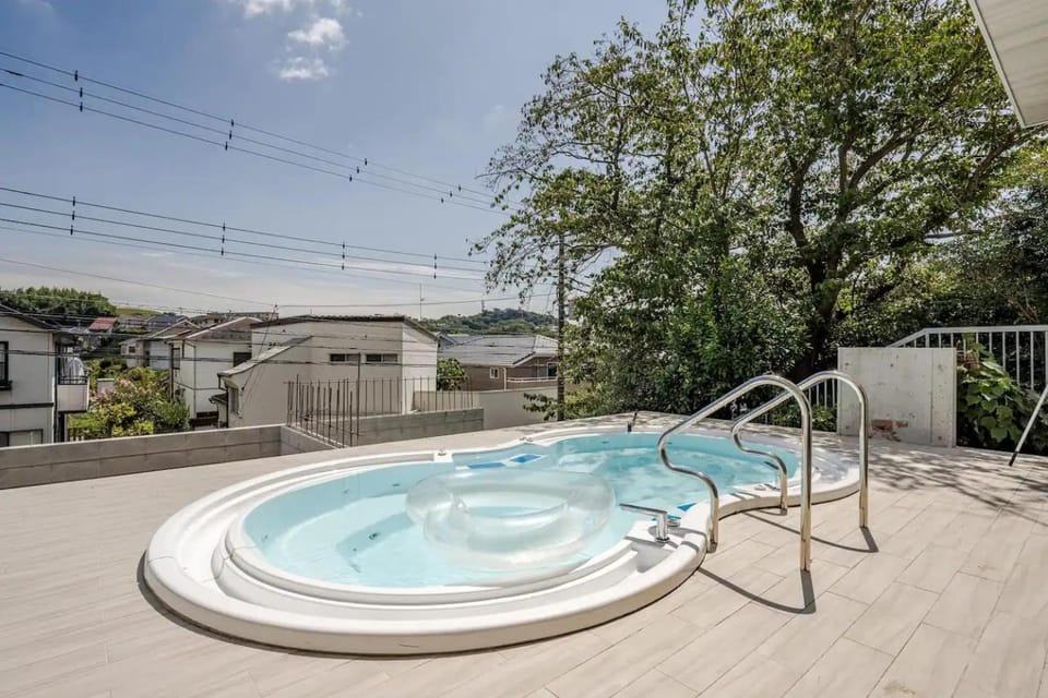 Day, Natural landscape, Sauna, View (from property/room), Balcony/Terrace, Pool view, Swimming pool
