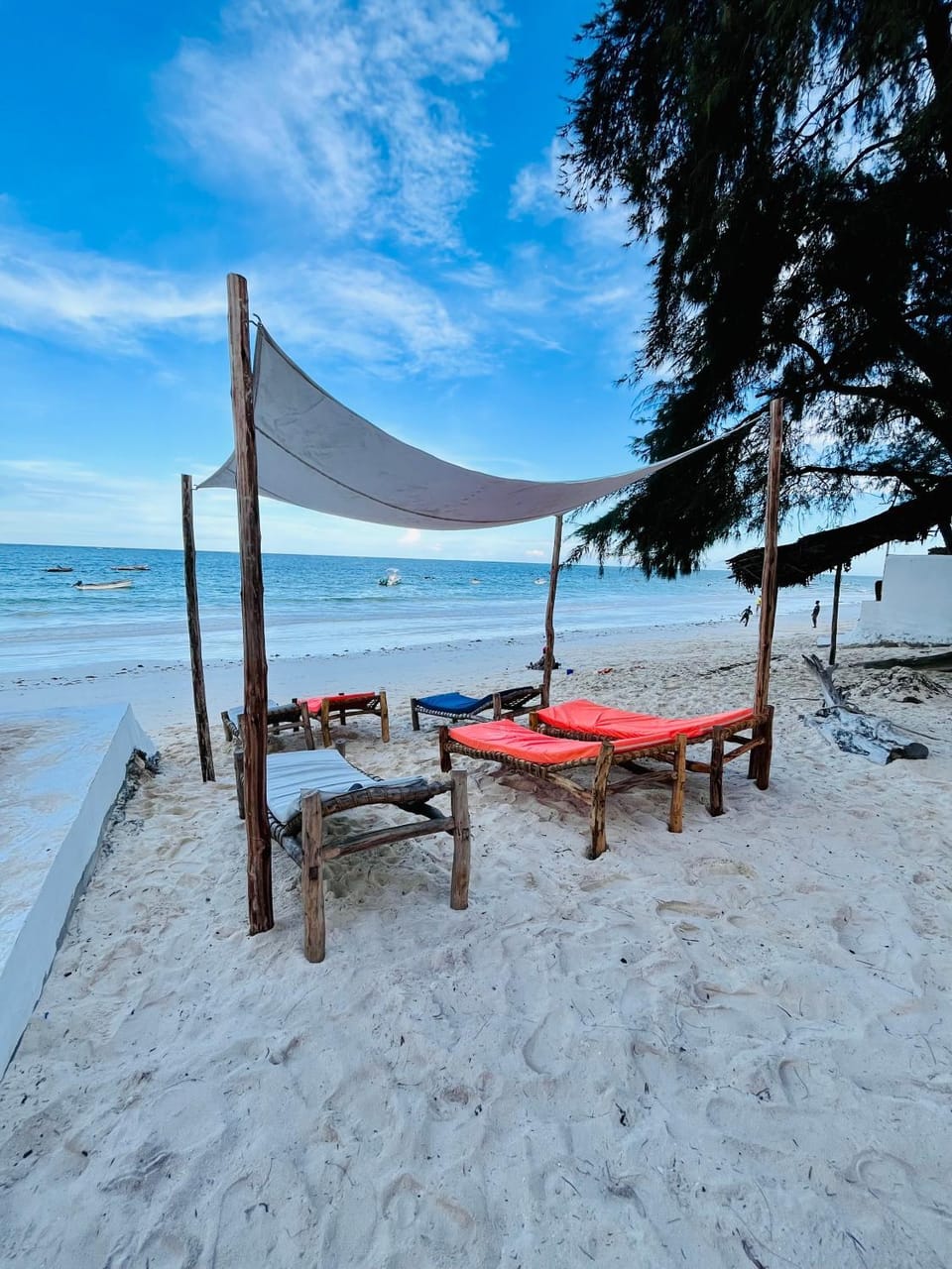 Day, Natural landscape, Beach, Sea view, sunbed