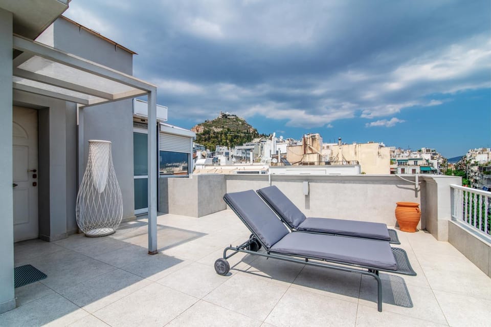 Patio, Day, View (from property/room), Balcony/Terrace, Seating area, sunbed