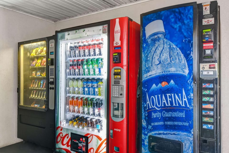 Lobby or reception, vending machine