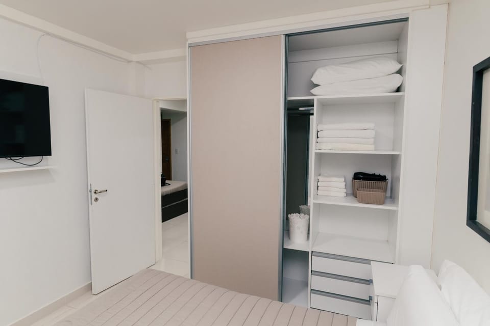 TV and multimedia, Bedroom, towels, wardrobe