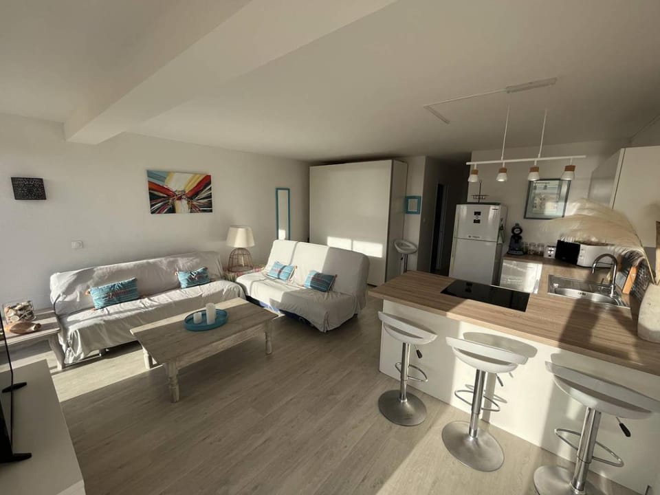 Appartement face à la mer Apartment in Fleury