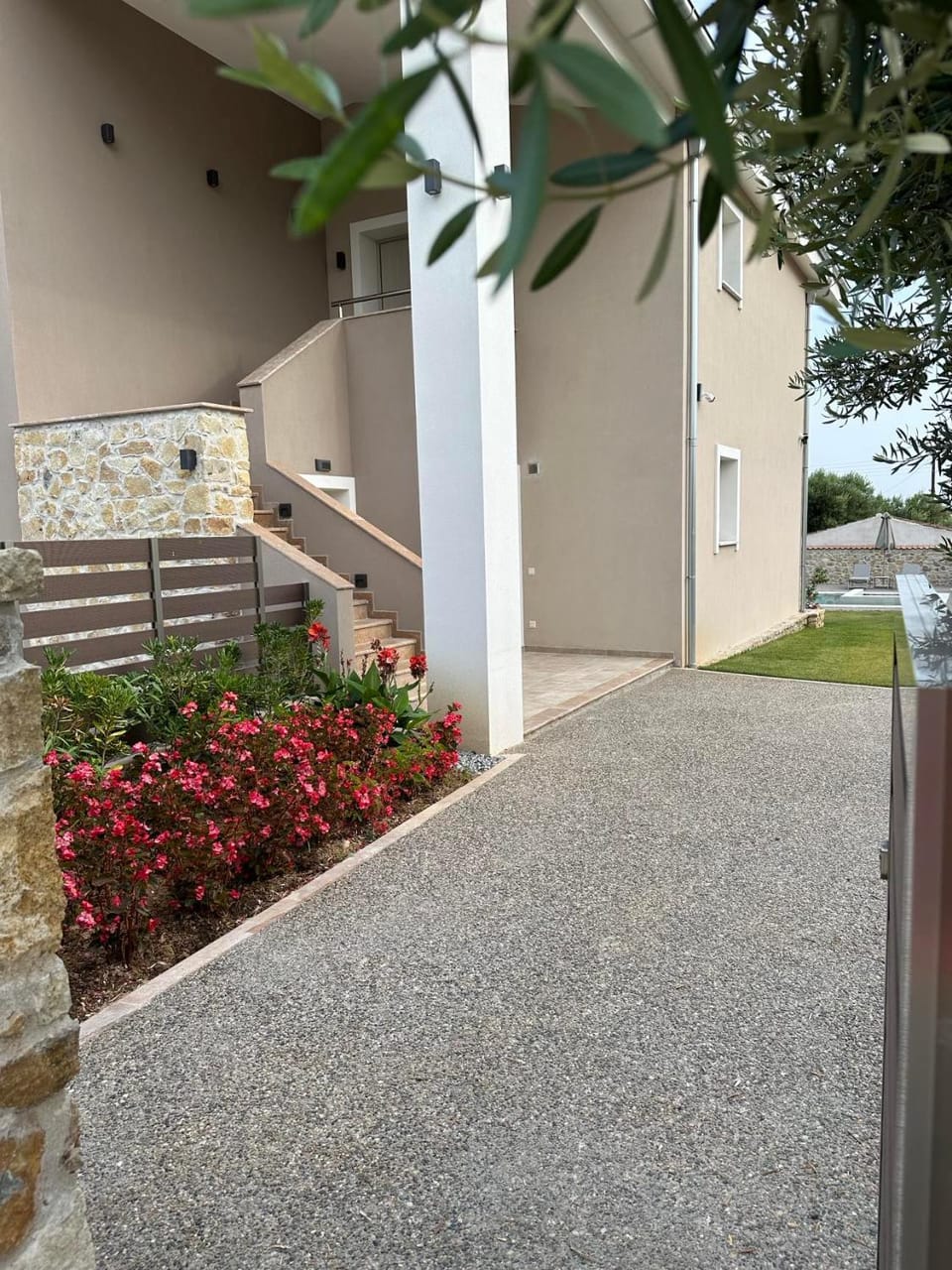 Property building, Garden