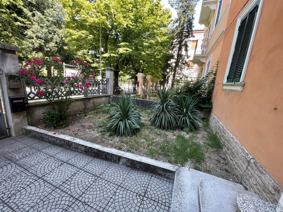 Property building, Garden view