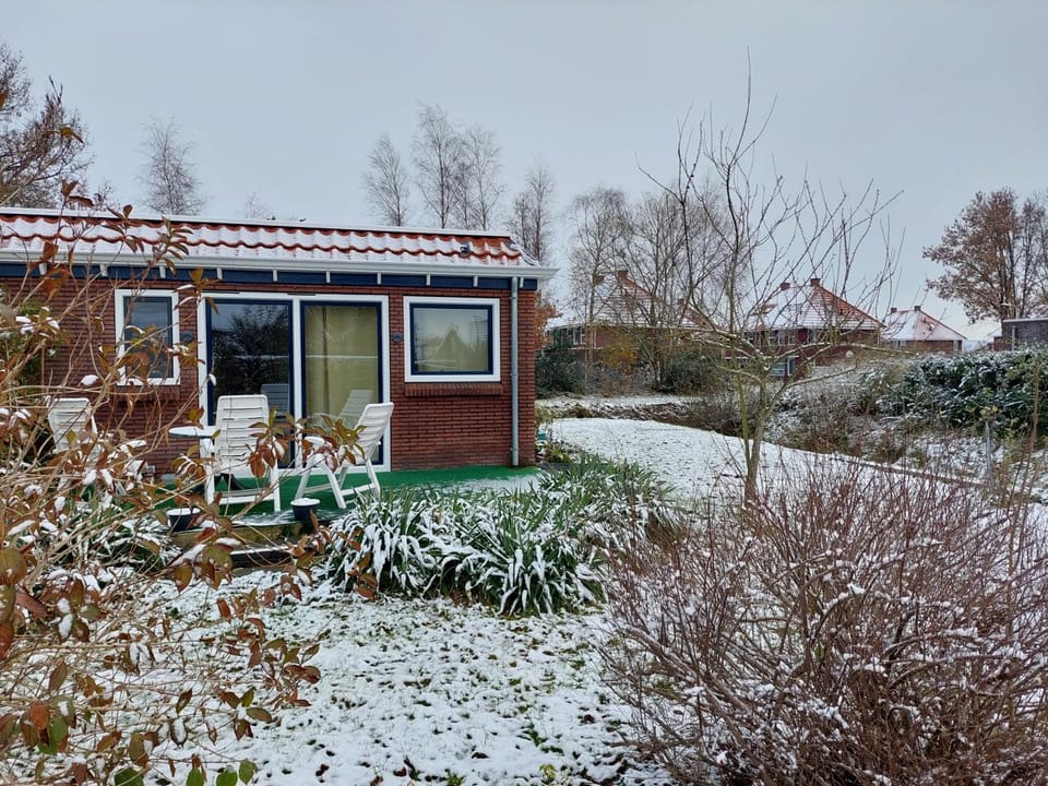 Property building, Day, Winter