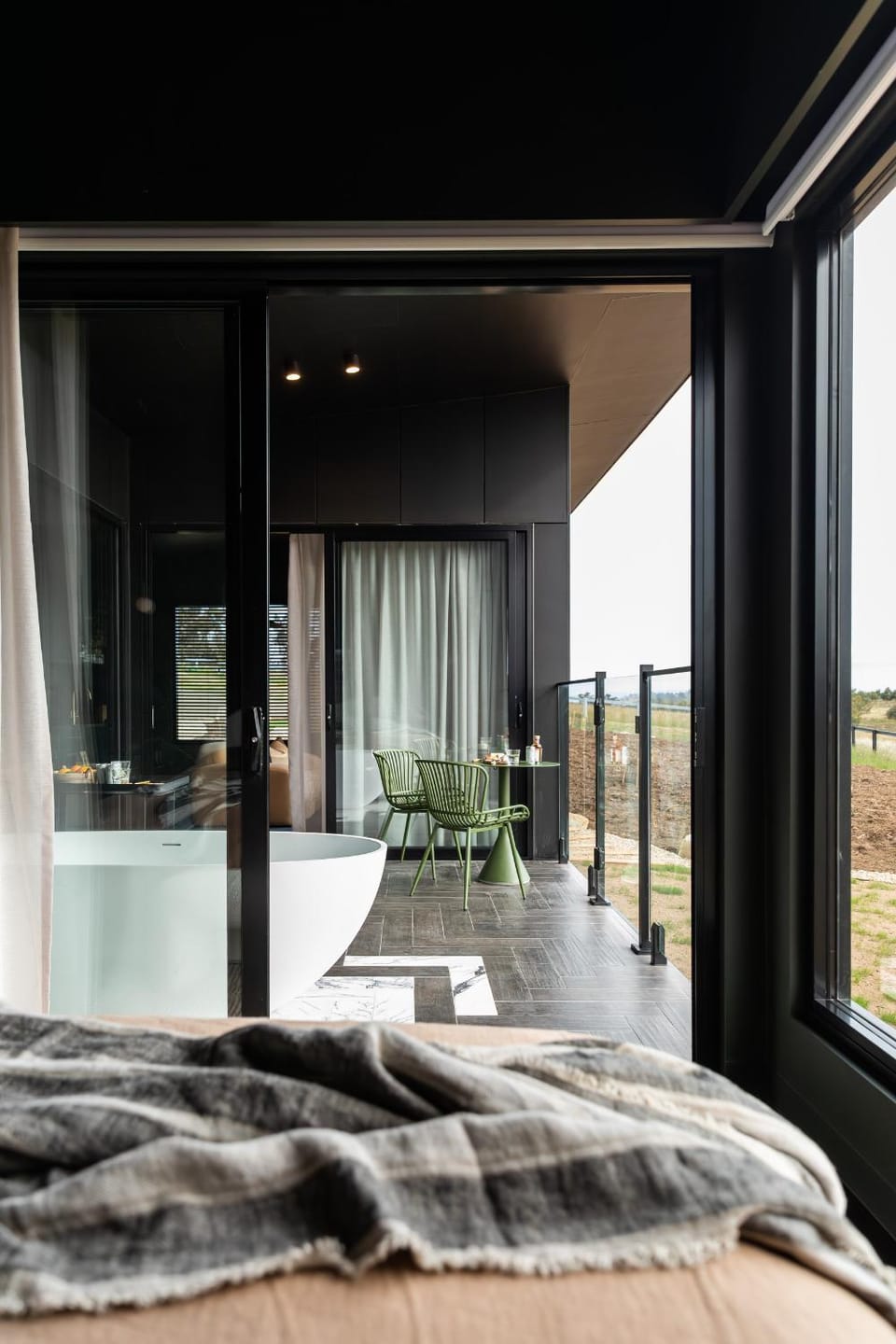 Bed, Natural landscape, View (from property/room), Balcony/Terrace, Balcony/Terrace, Dining area, Dining area, Bedroom, Open Air Bath, Bath
