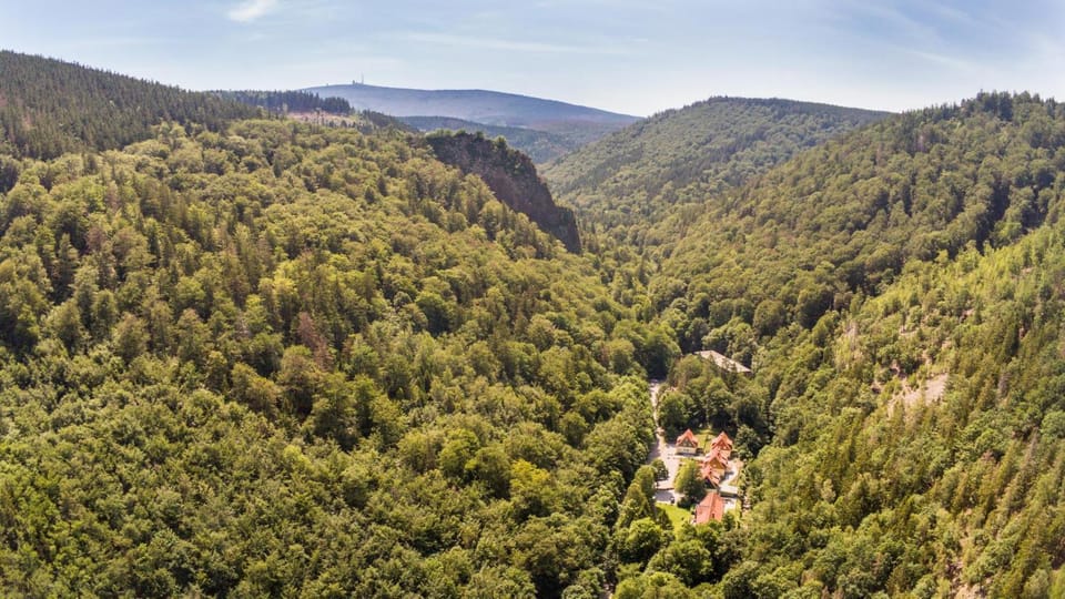 Natural landscape, Bird's eye view