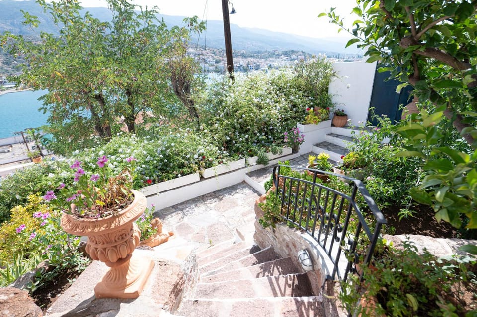 Traditional House under the Clock Tower with Sweet View Apartment in Argolis, Greece