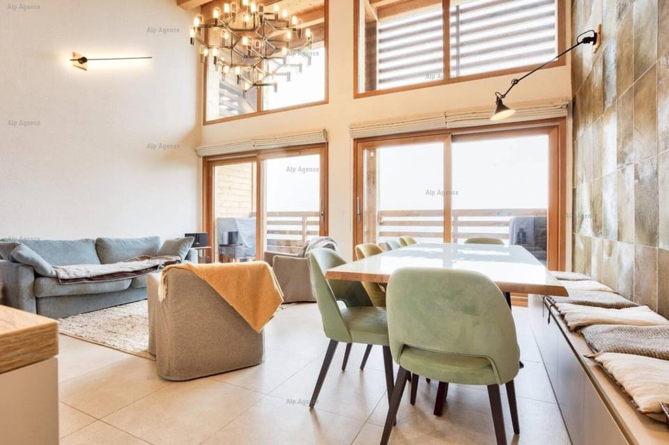 Résidence Alpine Loft - 5 Pièces 10 pers- HAUT DE GAMME - ALPINE LOFT - 10ALPI - PLAGNE CENTRE MAE-2634 Apartment in Mâcot-la-Plagne