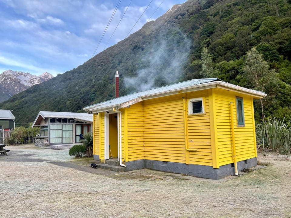 Property building, Natural landscape, Mountain view