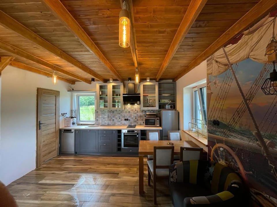 Kitchen or kitchenette, Dining area, dishwasher, minibar, pet friendly, stove