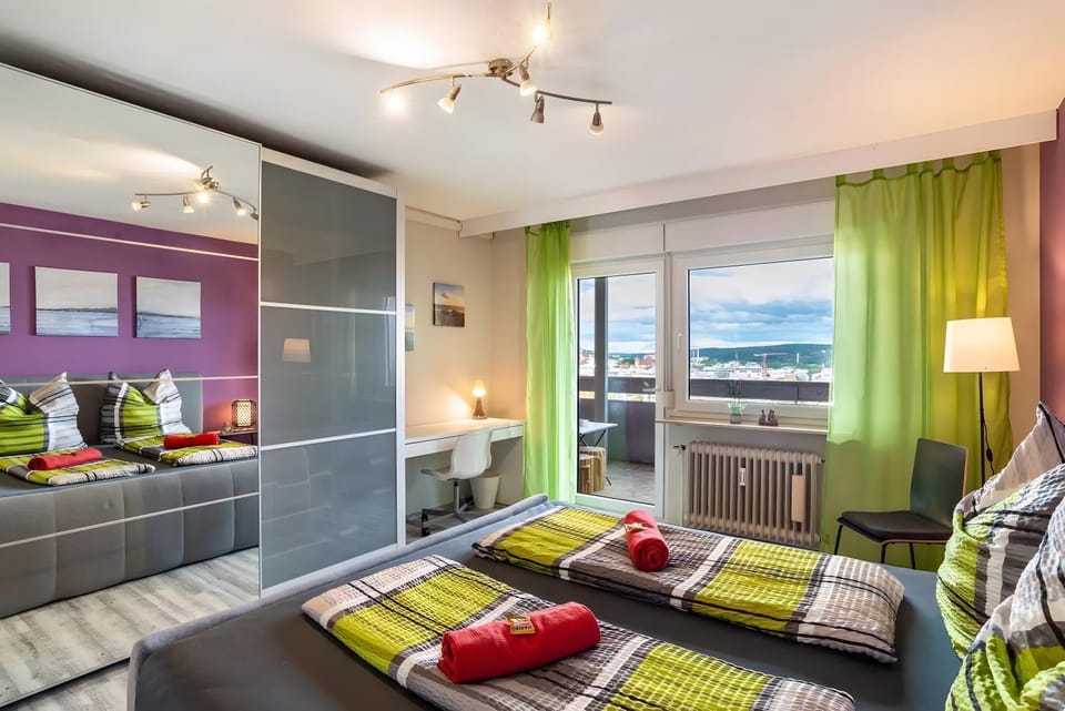 Living room, Bedroom