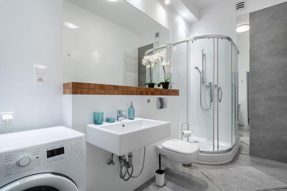 Shower, Toilet, Bathroom, washing machine