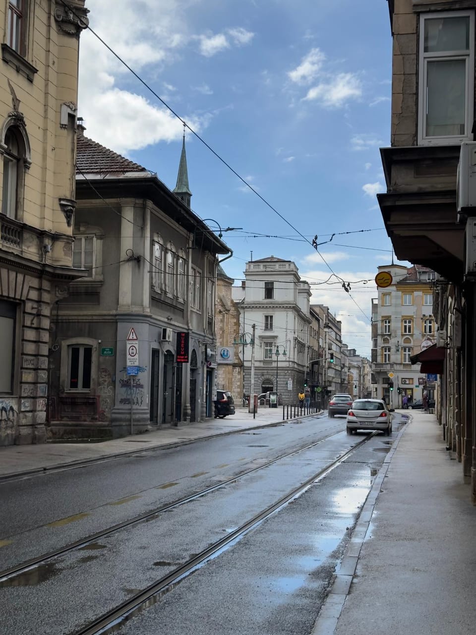 Property building, City view, Location
