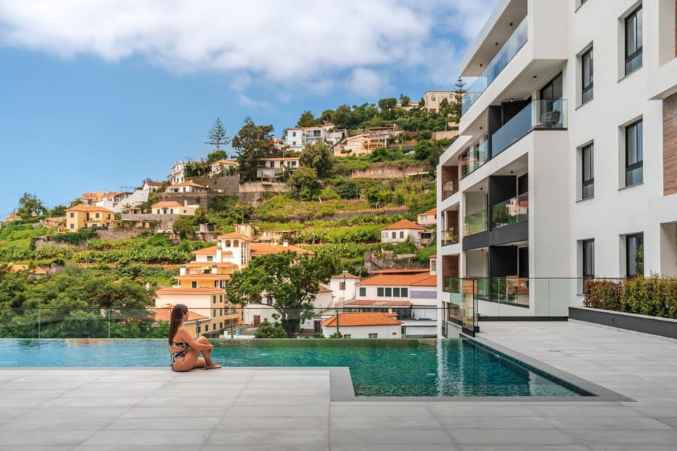 Property building, Pool view, Swimming pool