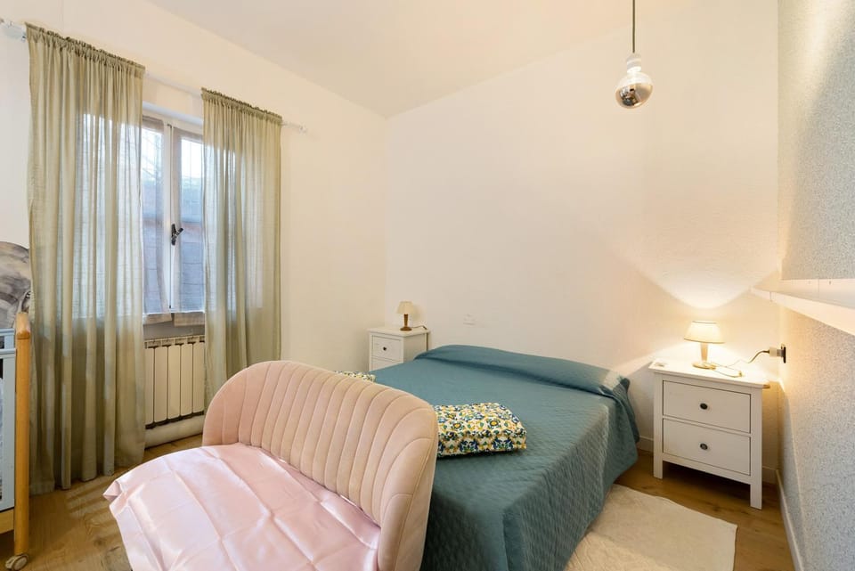 Property building, Living room, Bedroom