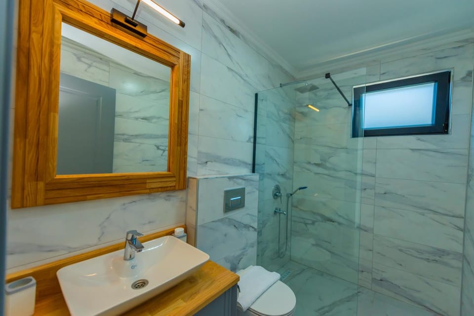 Shower, Toilet, Bathroom, towels