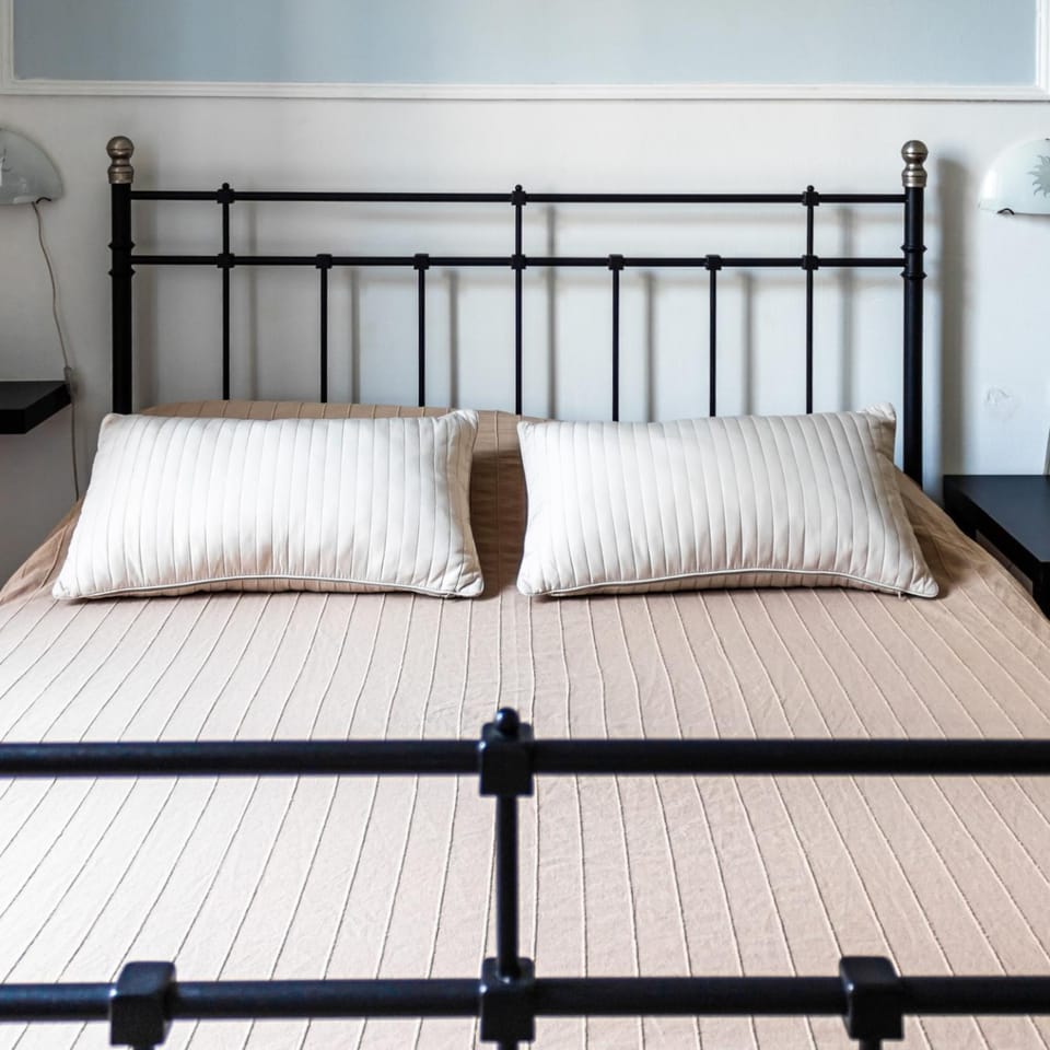 Bed, Decorative detail, Bedroom