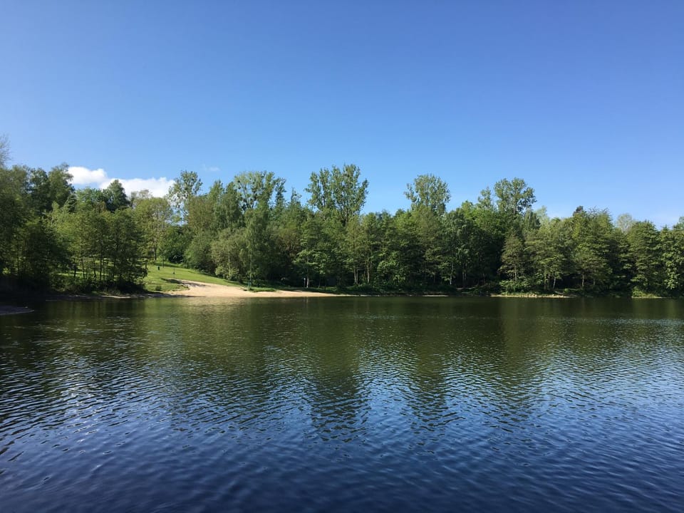 Spring, Lake view