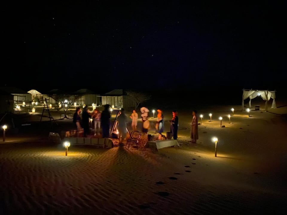 Night, People, Natural landscape, group of guests