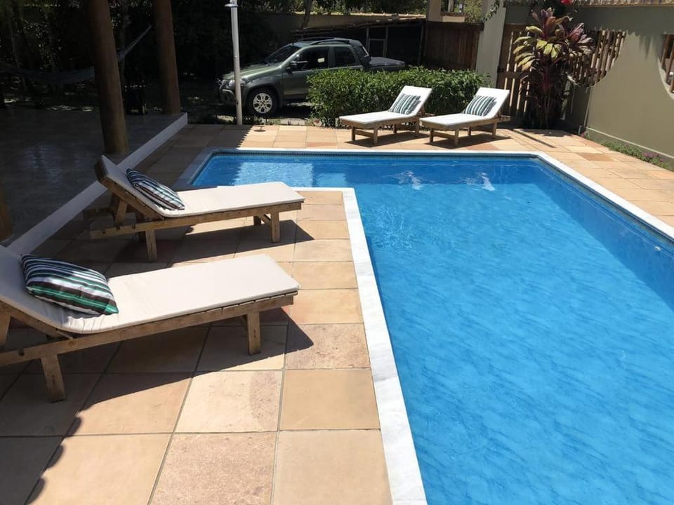 Pool view, Swimming pool, sunbed