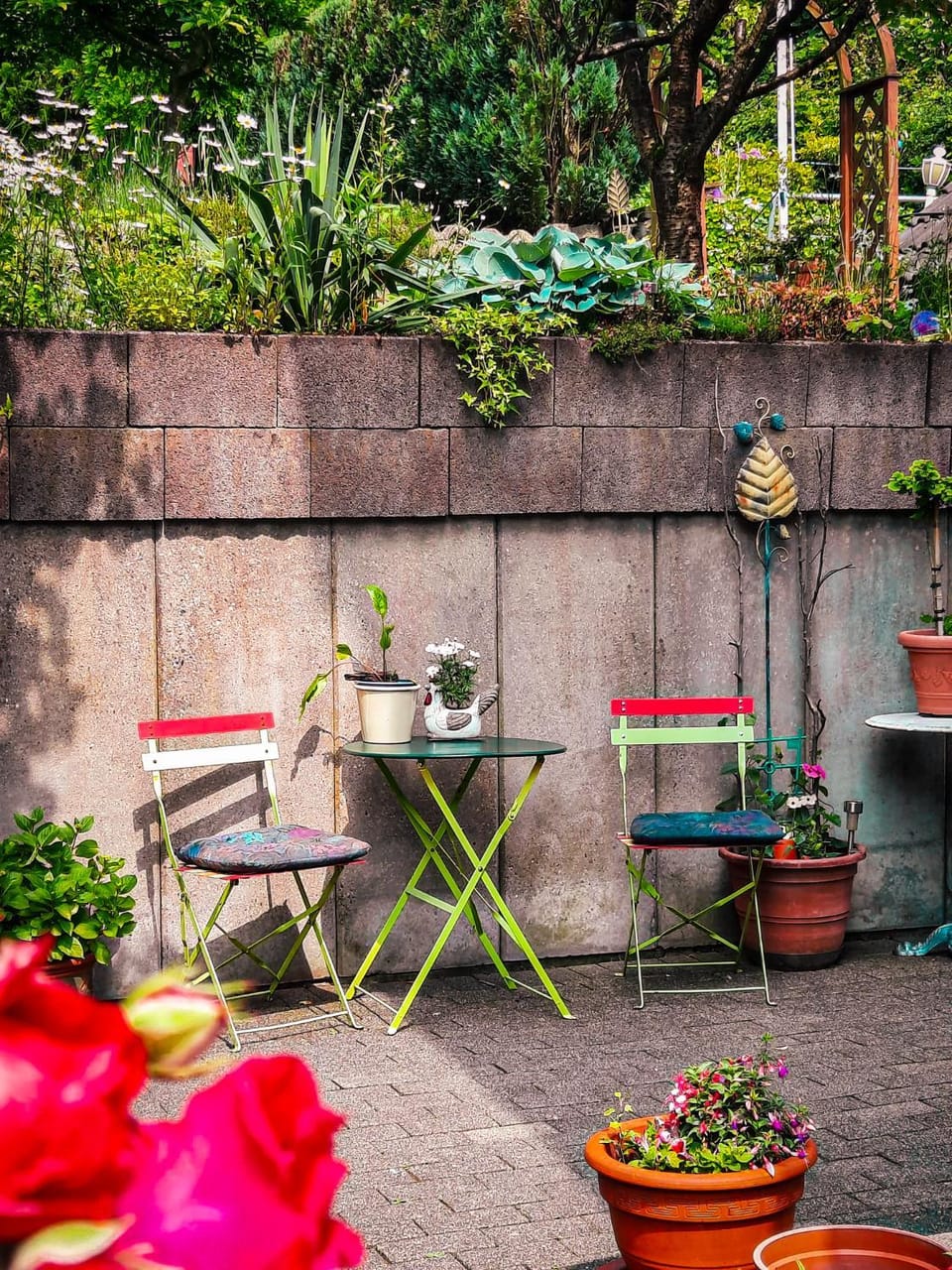 Patio, Garden view