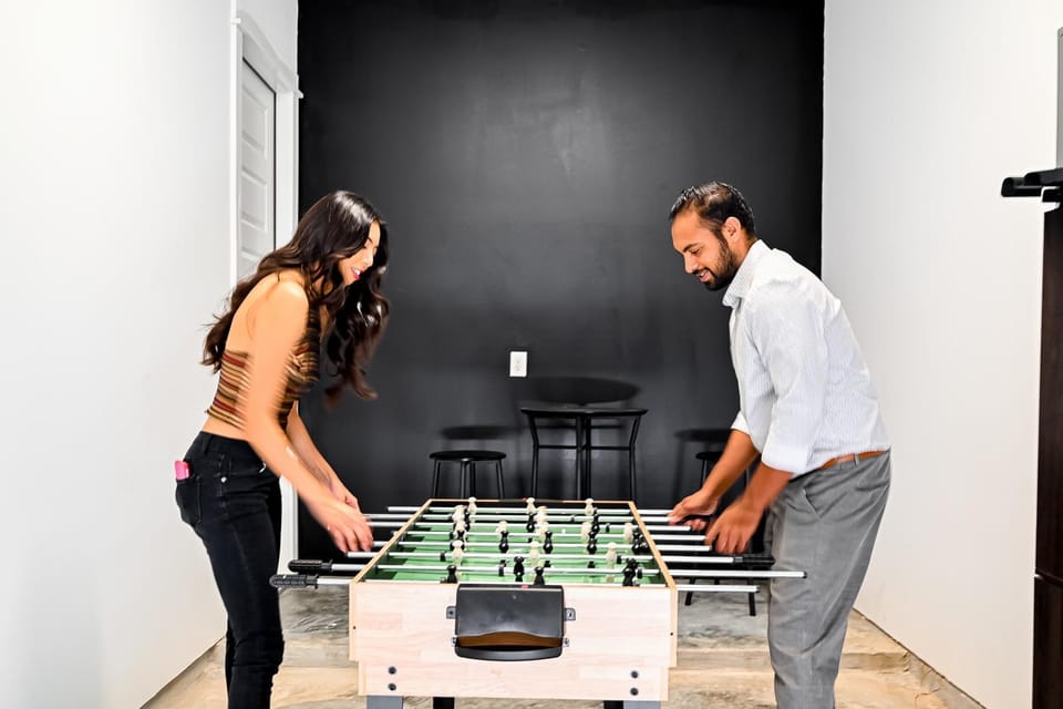 People, Game Room, group of guests