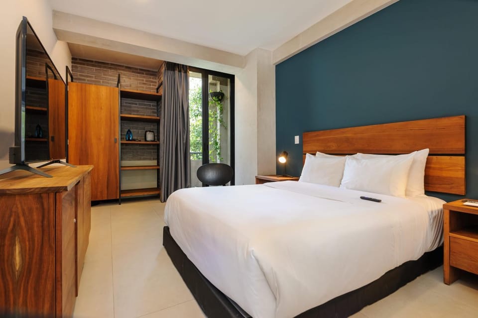 Bed, Photo of the whole room, Bedroom, wardrobe