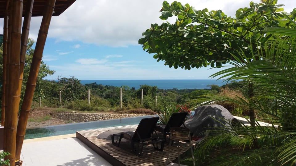 Natural landscape, Pool view, Sea view, Swimming pool