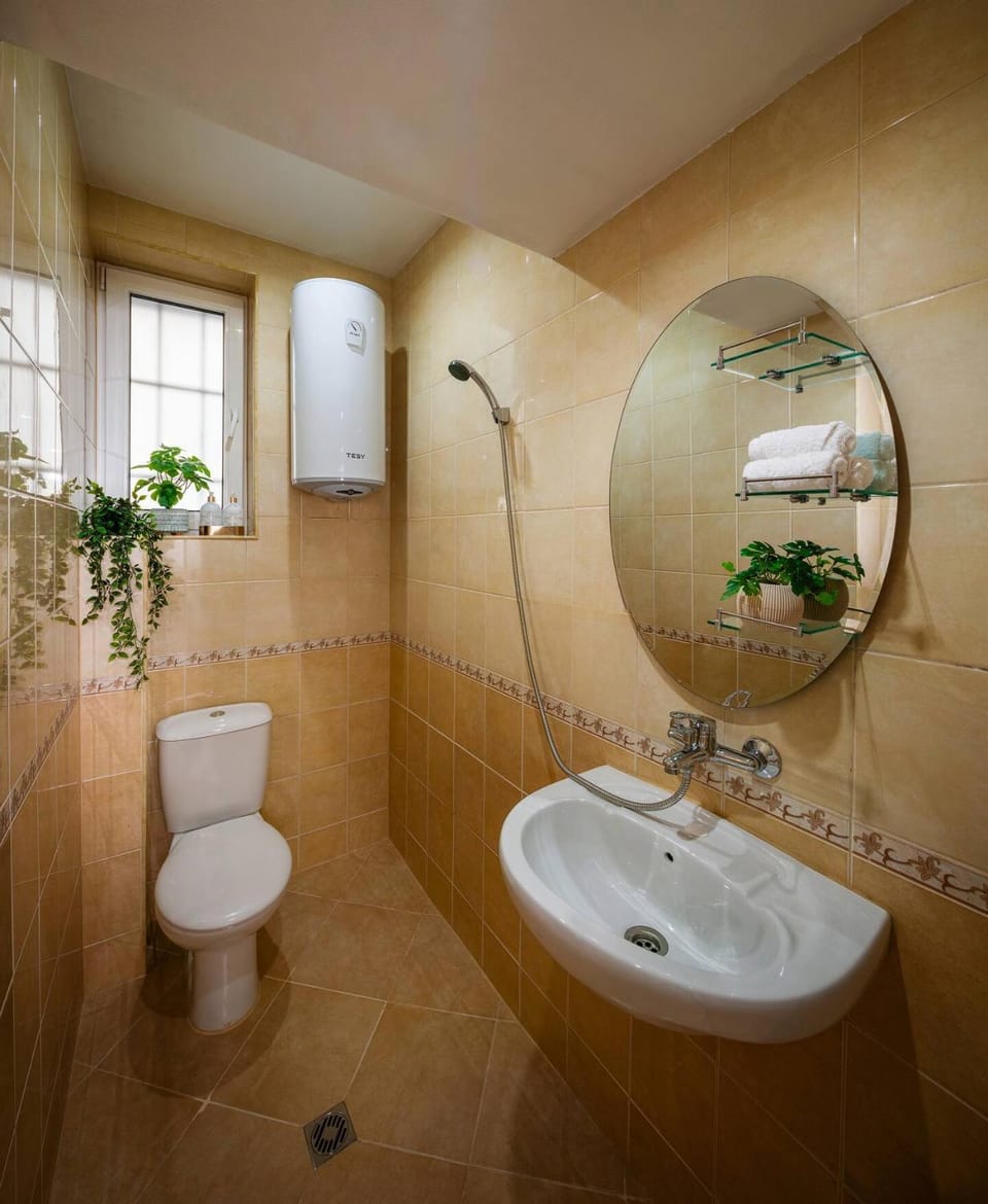 Shower, Toilet, Bathroom, towels
